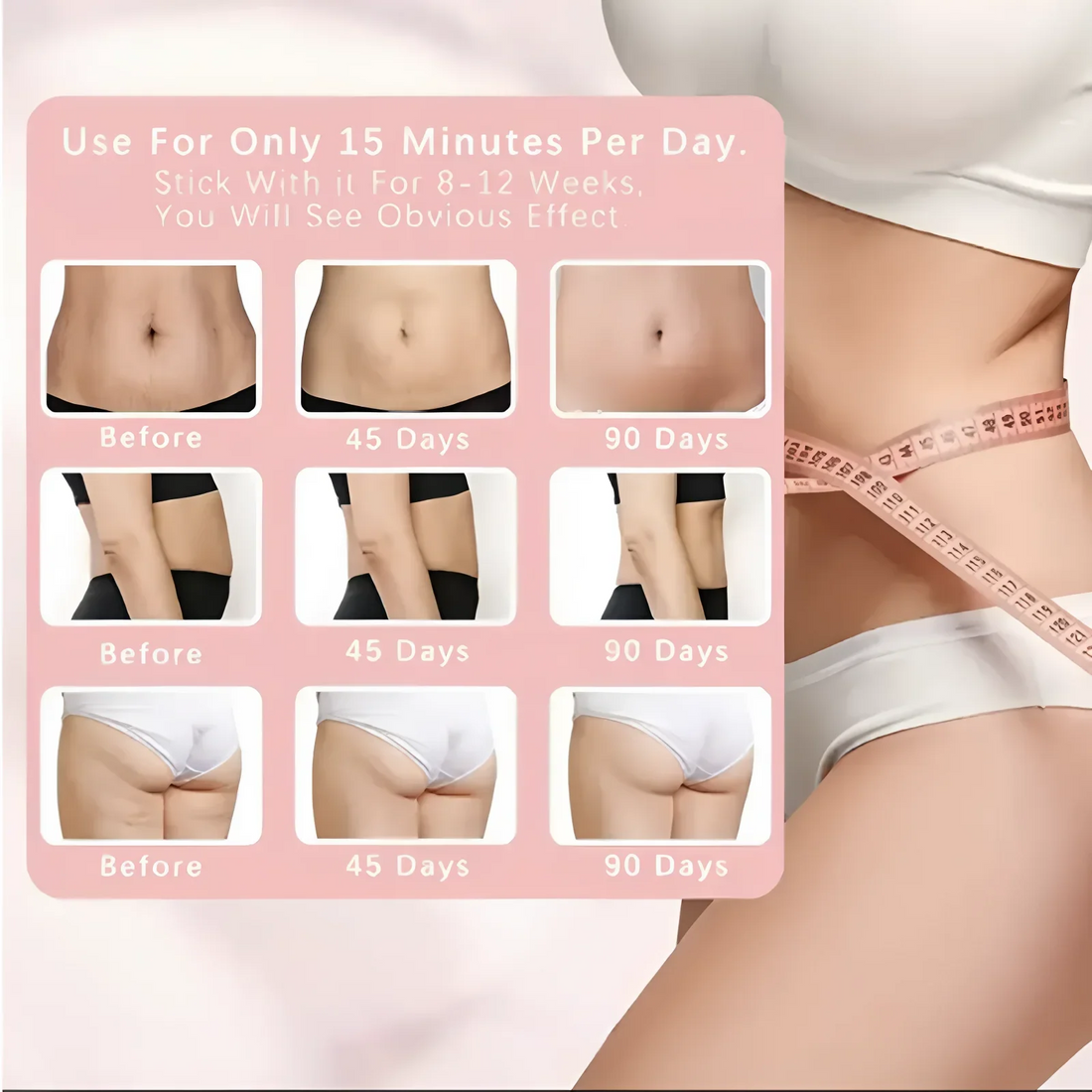 Upgraded Full Body Anti-Cellulite Massager 5 Heads Portable