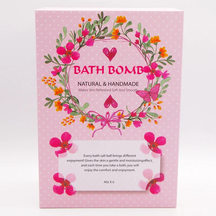Bath bomb gift box body care spa bathtub is an ideal gift