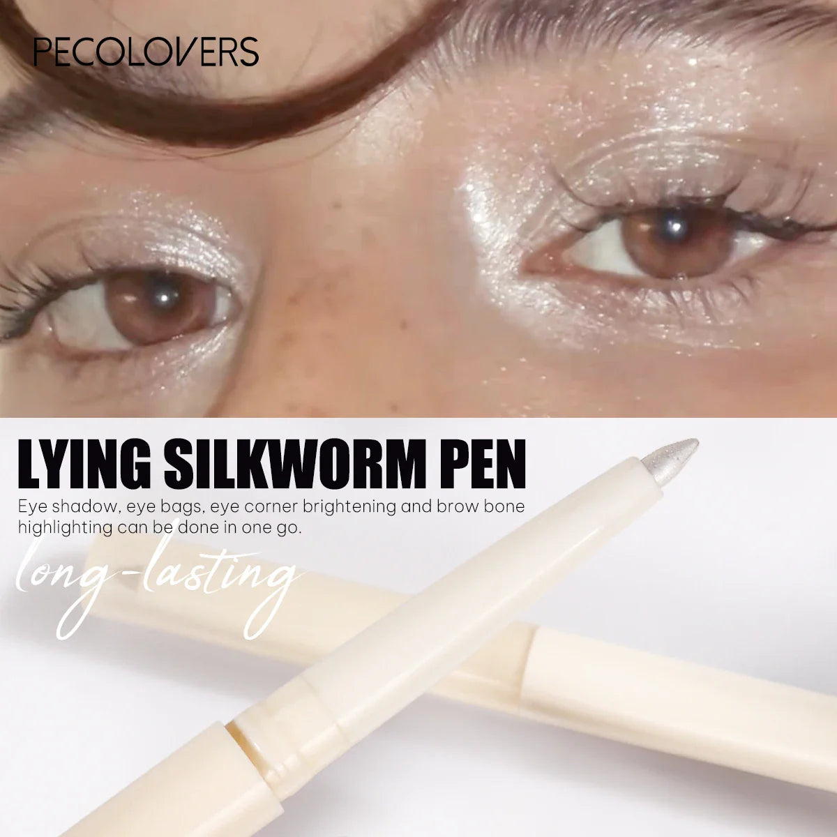 Pearlescent Waterproof Eye Shadow Pen Lying Silkworm Eyeshadow Pencil