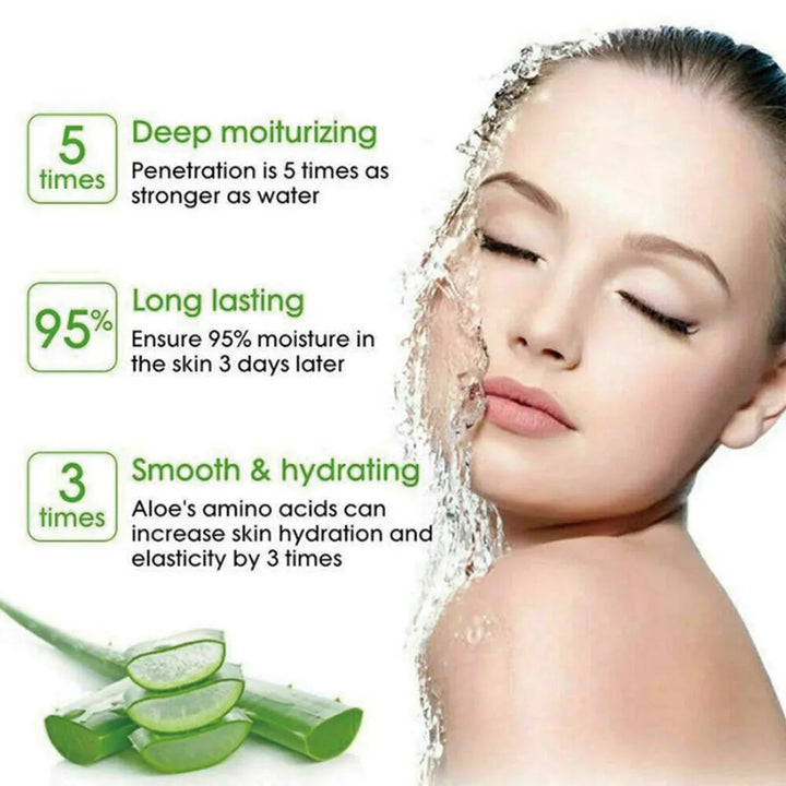 Anti-Acne Natural Aloe Vera Gel Natural Face Creams Treatment