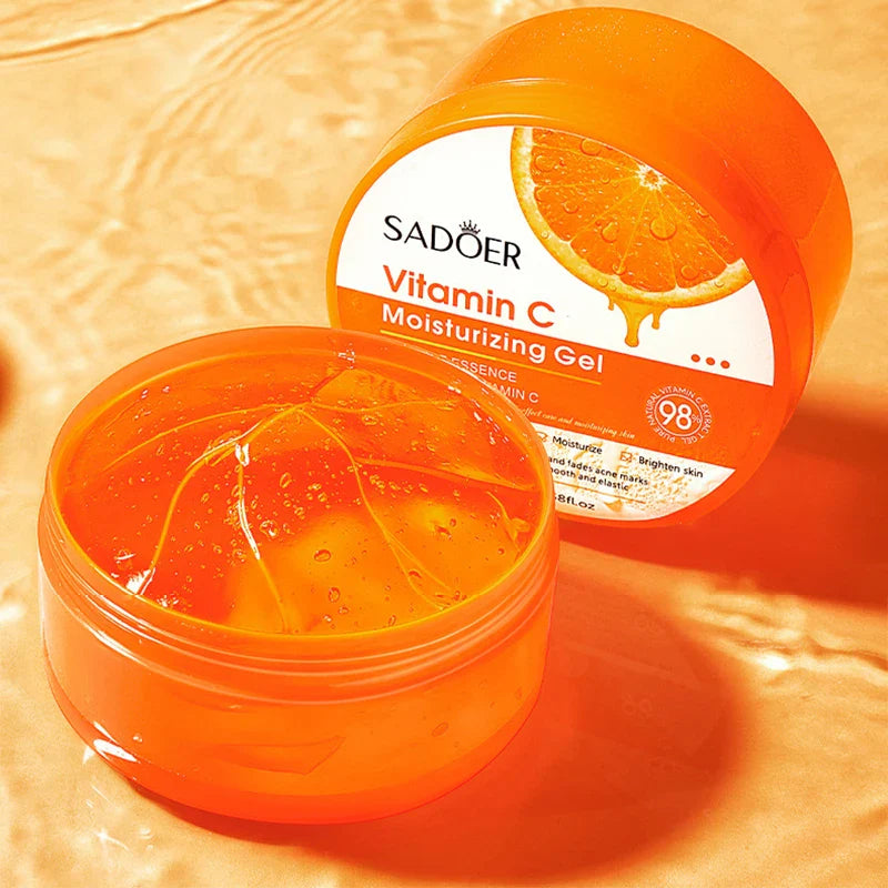 SADOER Vitamin C Moisturizing Aloe Vera Gel Facial Cream Anti Face Cream