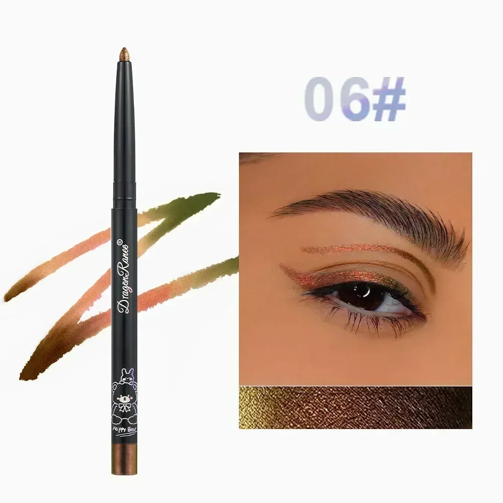 Glitter Aurora Eyeliner Pen Multi Chrome Eye Liner Lasting Shiny Eyeshadow