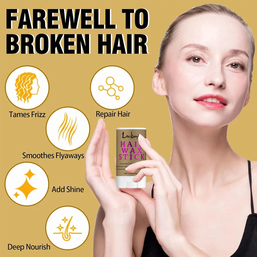 LOCKMIO Women Hairstyle Kit Hair Wax Stick Edge Control Gel Hair