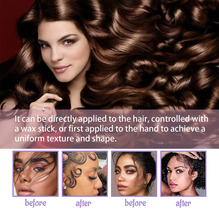 Eelhoe Solid Hair Wax Stick Keep Fixed Prevents Frizz Reduce Control Sticks