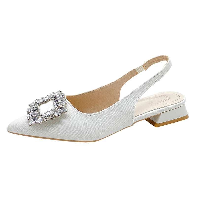 Women's Shoes French Style Baotou Sandals Women's New Small Heel