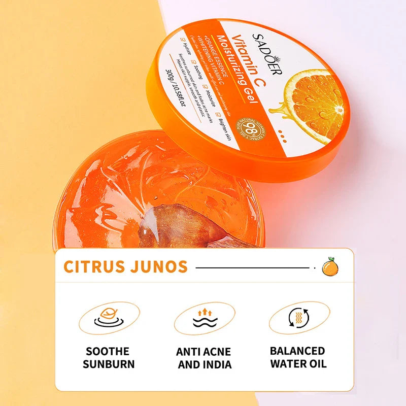 SADOER Vitamin C Moisturizing Aloe Vera Gel Facial Cream Anti Face Cream
