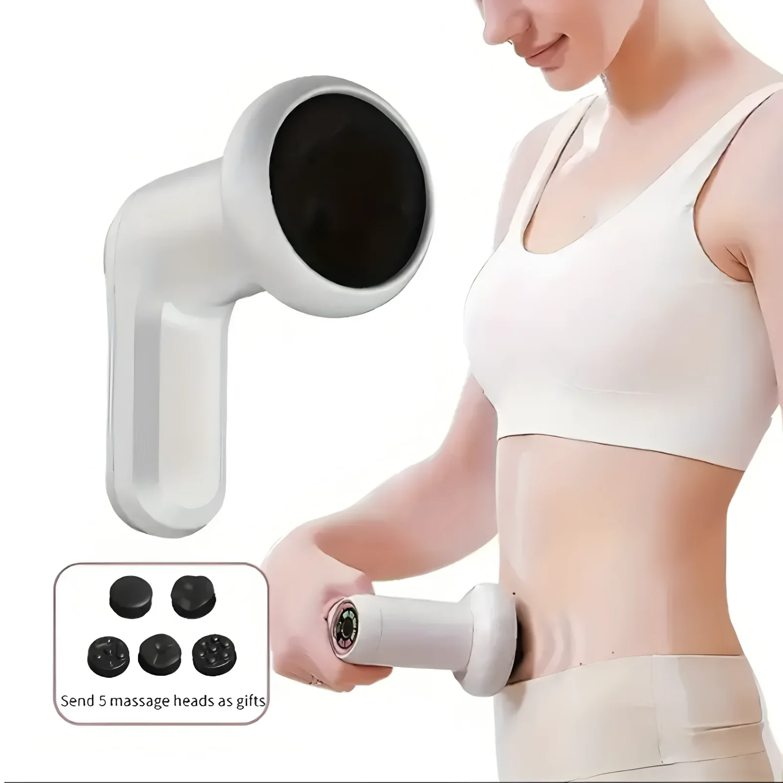 Upgraded Full Body Anti-Cellulite Massager 5 Heads Portable