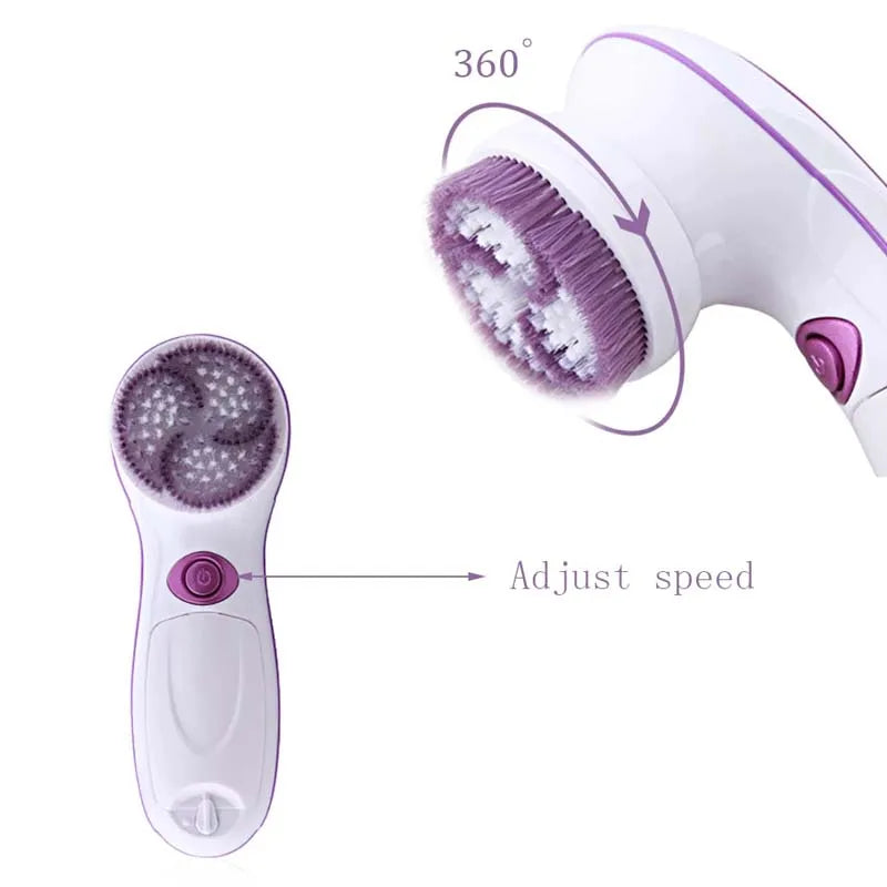 Cheap Electric Battery Face Cleansing Brush Tools Spot Blackhead