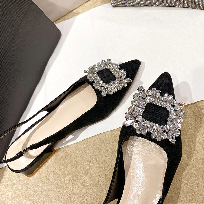 Women's Shoes French Style Baotou Sandals Women's New Small Heel