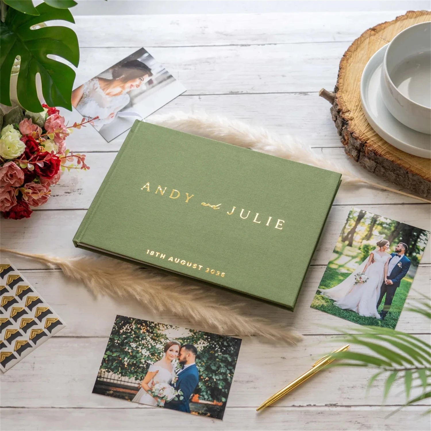Wedding Guest Book And So The Adventure Begins Custom Sign
