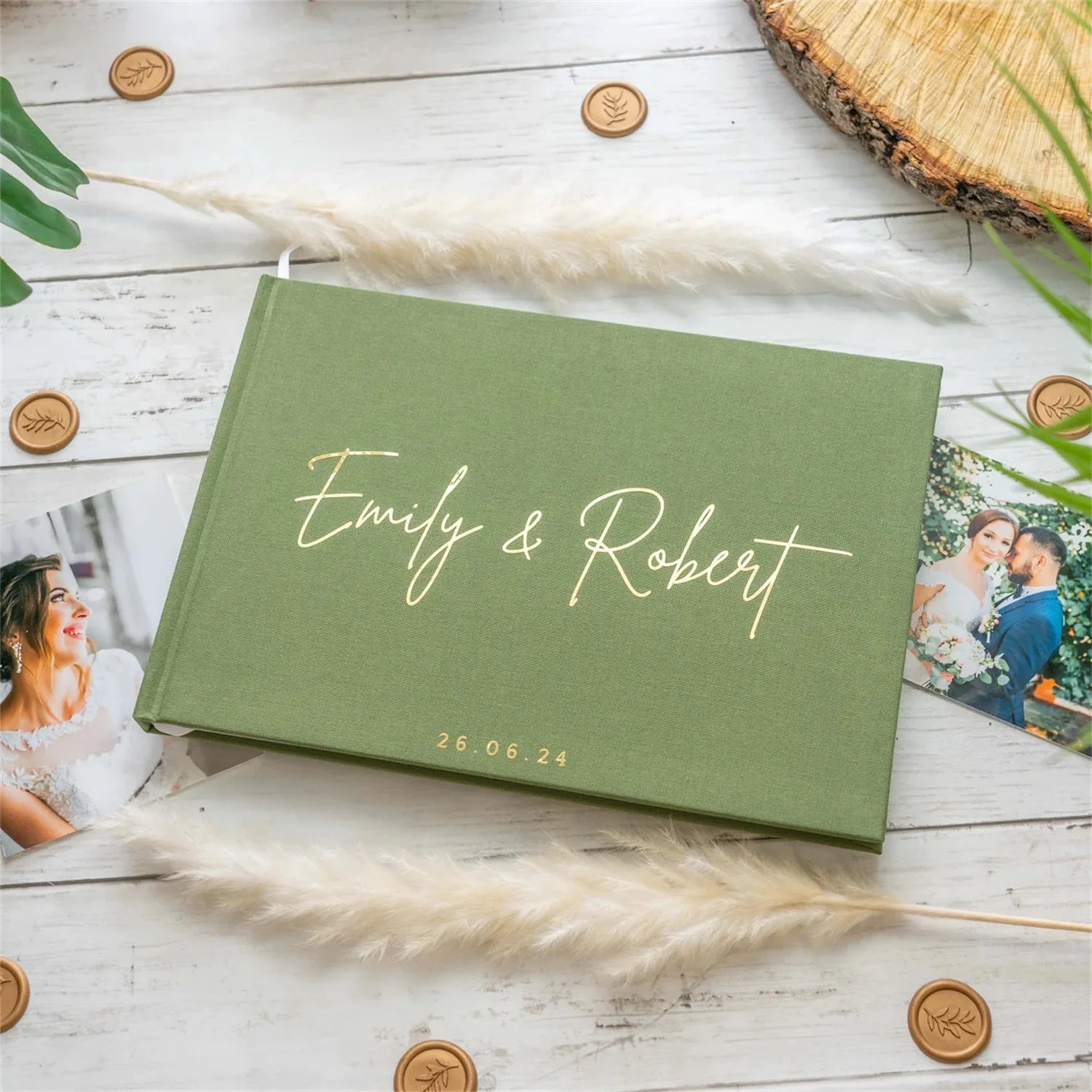 Wedding Guest Book And So The Adventure Begins Custom Sign