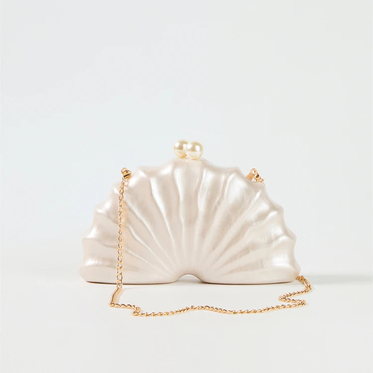 Shell Clutch Bag Acrylic clutch bag women wedding evening party