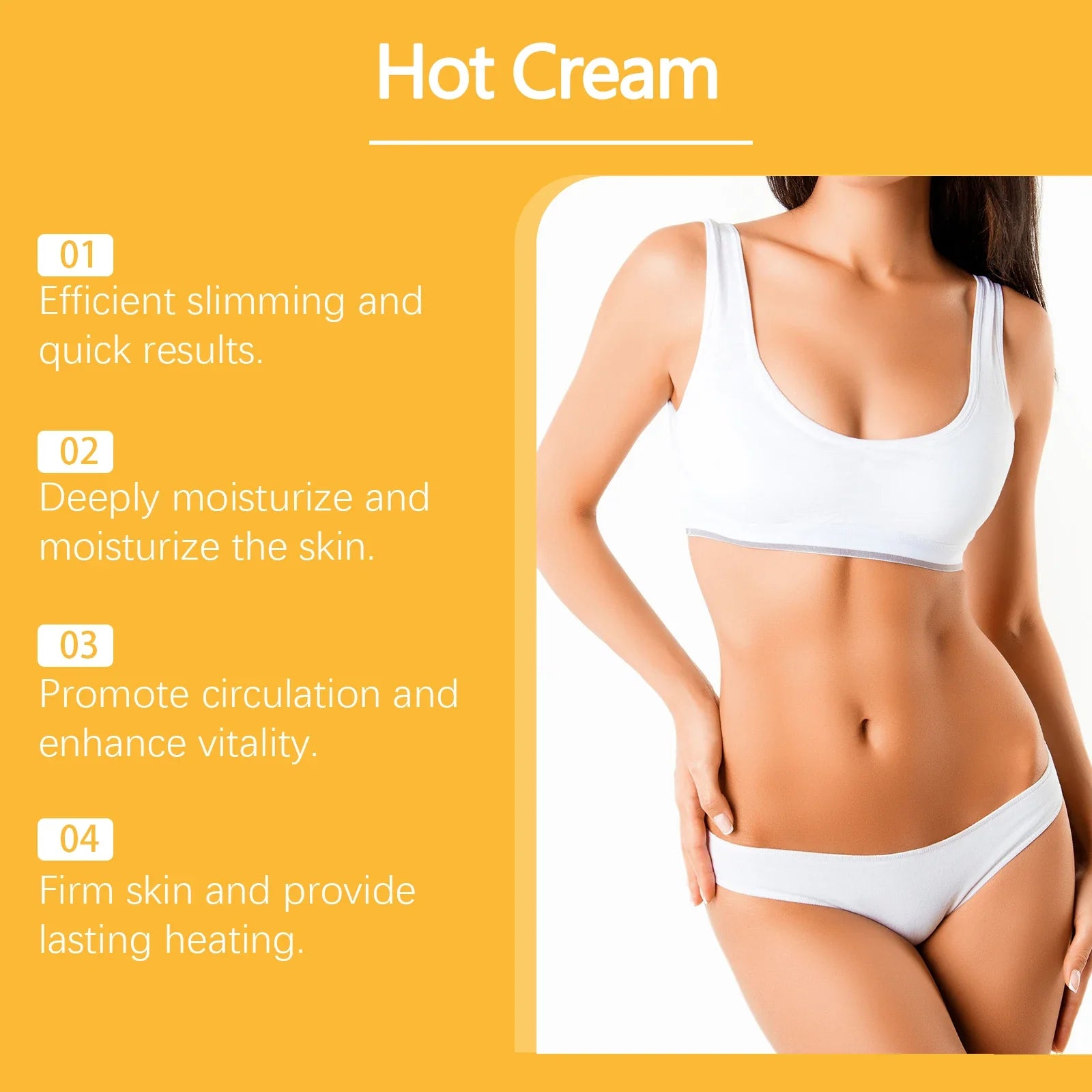 Fat Burner Weight Loss Cream Anti Cellulite Shaping Firming Arms