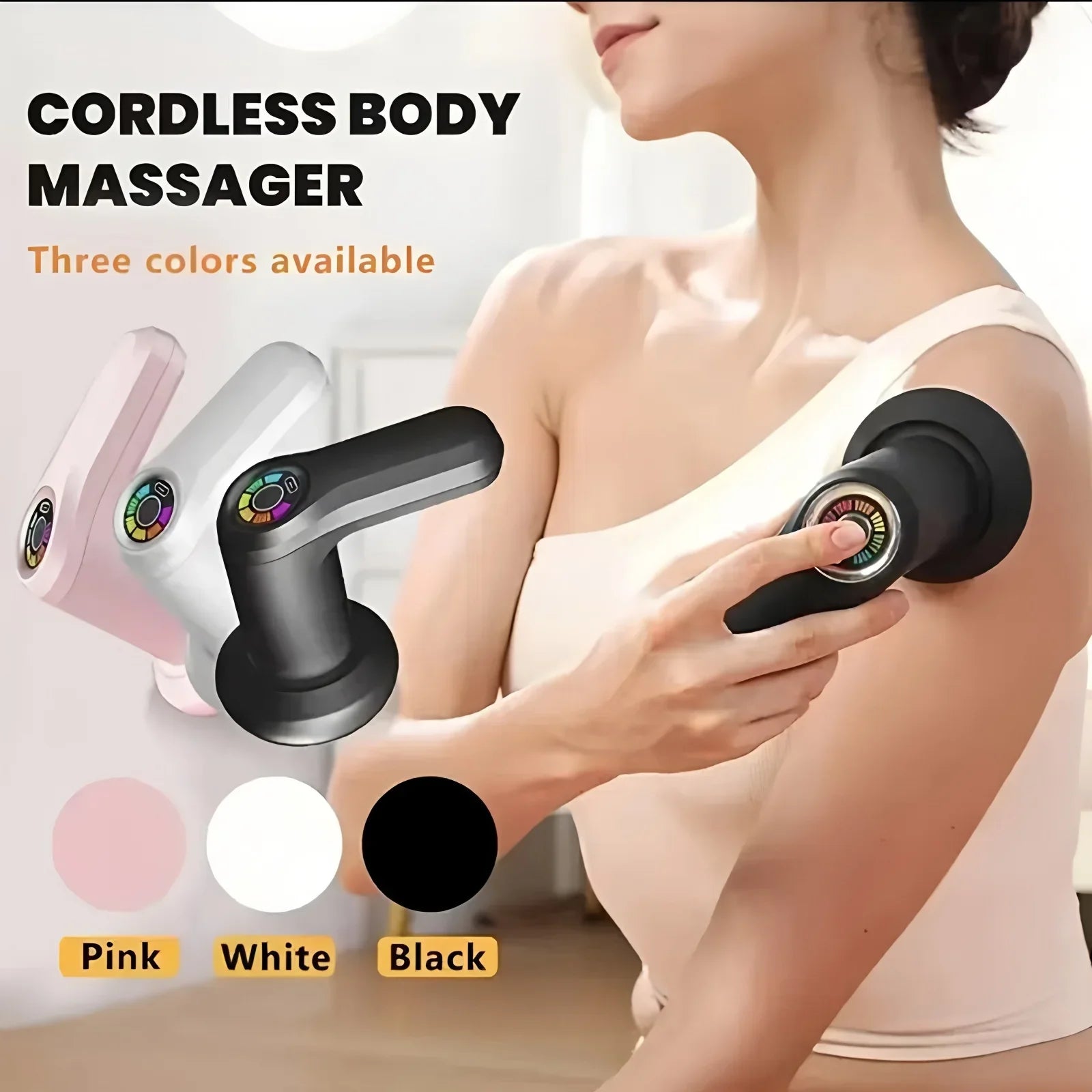 Upgraded Full Body Anti-Cellulite Massager 5 Heads Portable