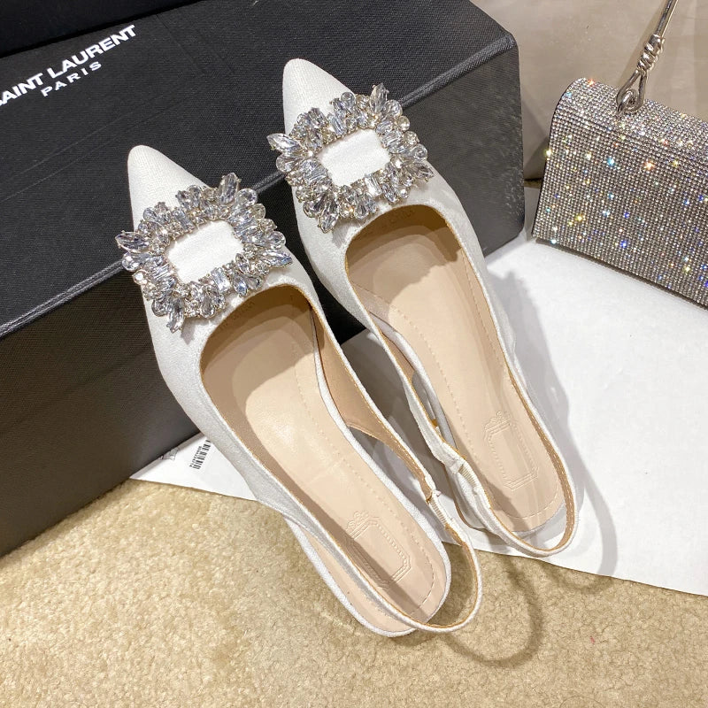 Women's Shoes French Style Baotou Sandals Women's New Small Heel