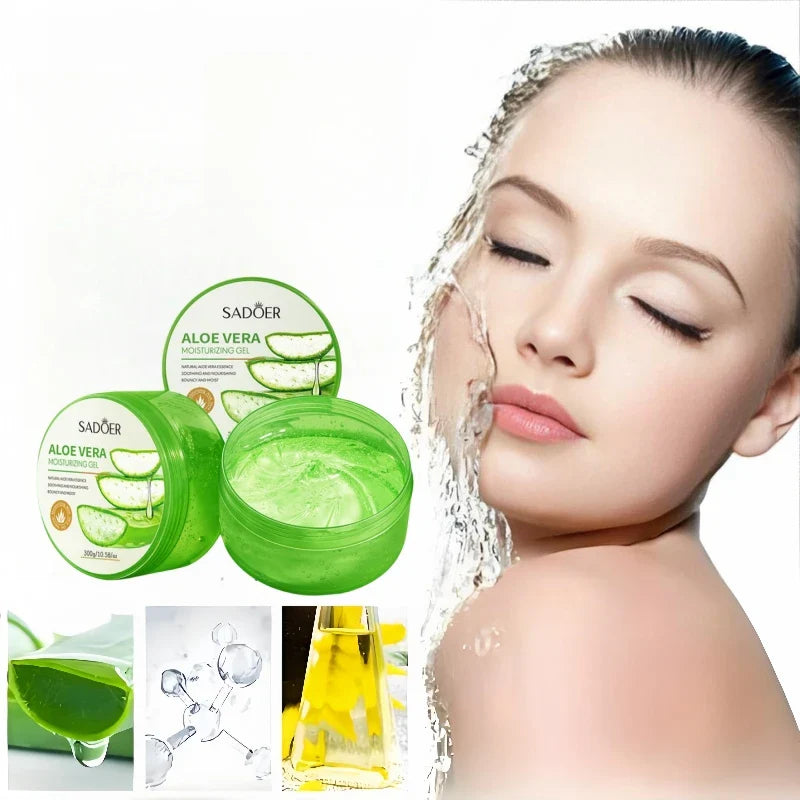 300g Aloe Vera Gel Moisturizes the Skin, Deeply Nourishes Plant
