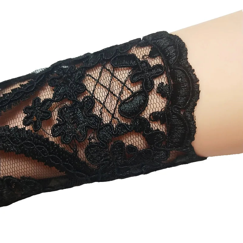 Women's Wedding Fingerless Gloves Lace High Quality Wedding Gloves