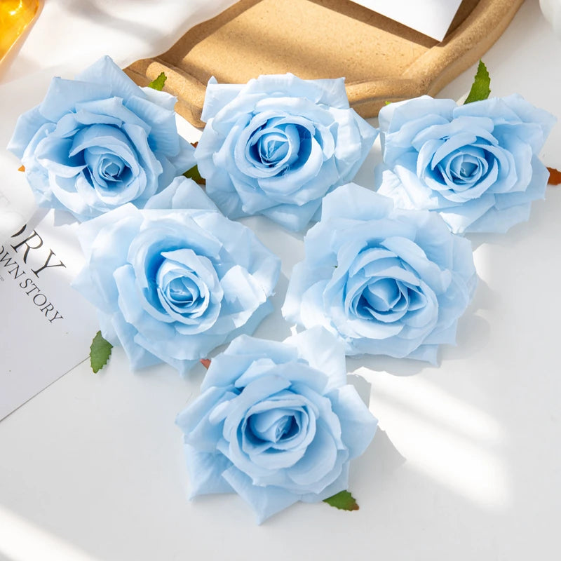 Wholesale Artificial Flowers for Scrapbook Christmas Home Decor Wedding Garden