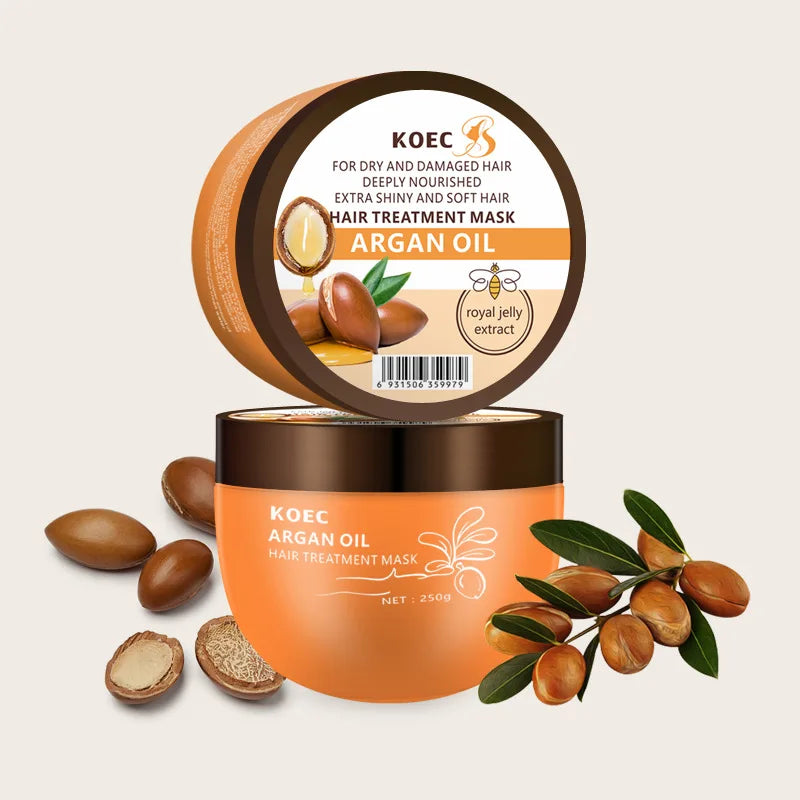 KOEC Argan Oil Treatment Hair Mask Hydrating Repairing Nourishing