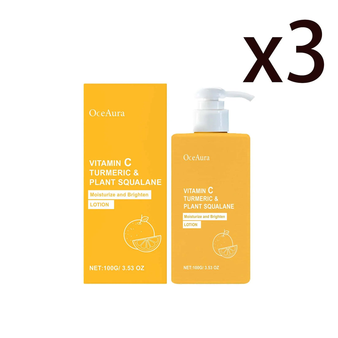 Turmeric Vitamin C Brightening Body Cream Deep Moisturizing Lotion