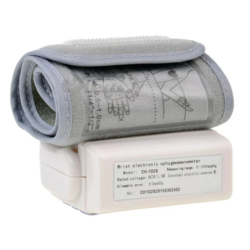 Digitlal Tensiometro Health Medical BP Sphygmomanometer Wrist cuff