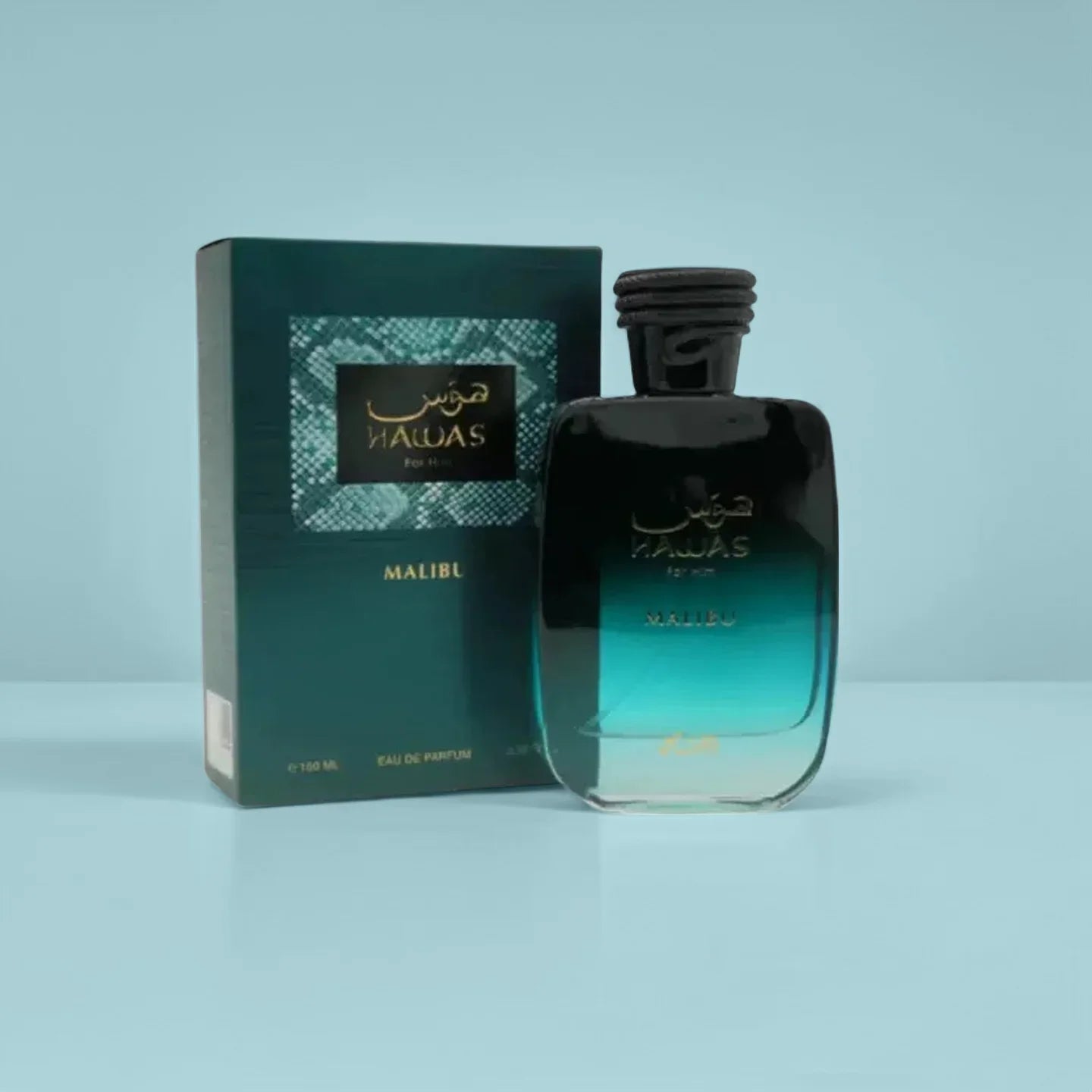 Rasasi Hawas Malibu Men's EDP Spray 3.38 Oz Edp Spray Perfume Fragrance