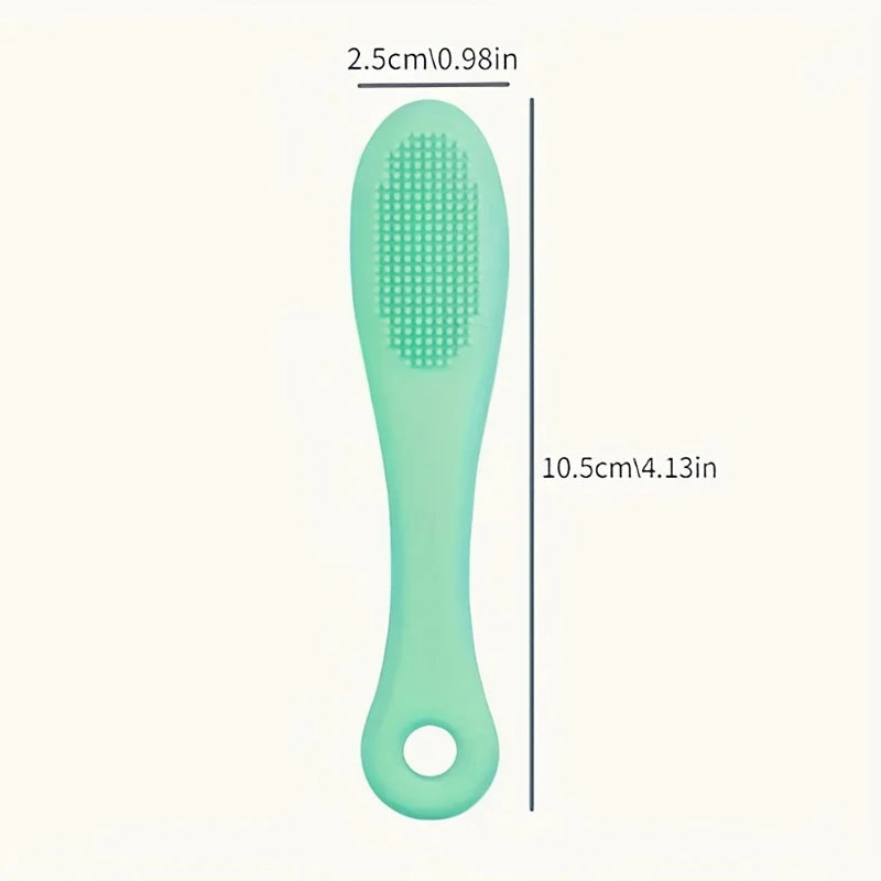 1PC soft silicone nose brush, clean the face, remove blackheads brush