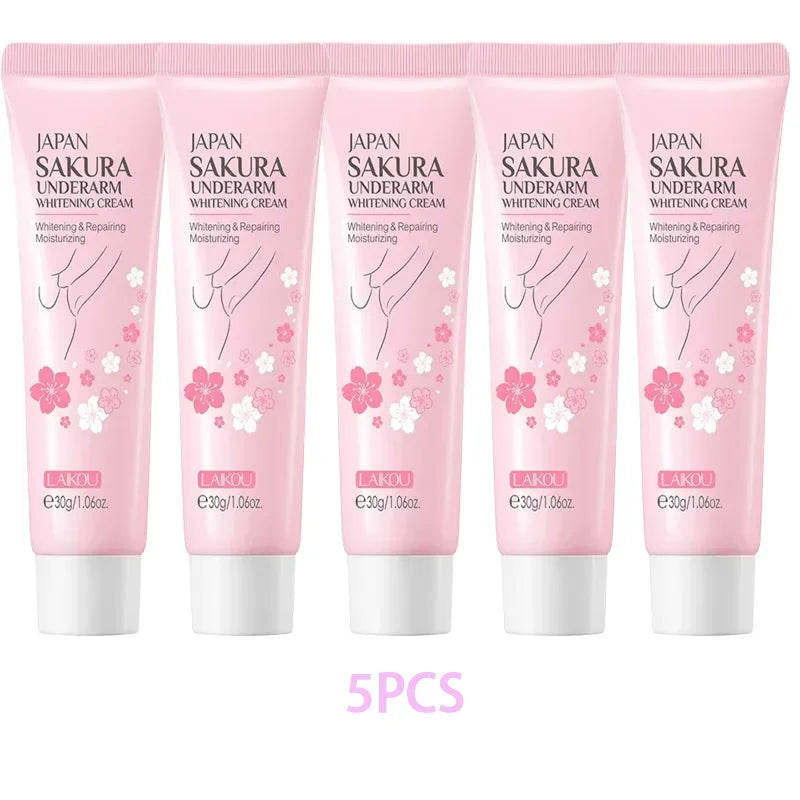 Laikou Sakura Underarm Cream Knee Buttocks Dark Skin Improve