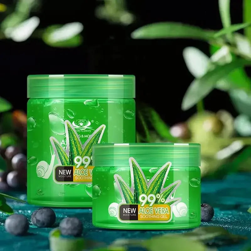 Aloe Vera Gel Natural Snail Face Creams Moisturizer Treatment Gel for Skin