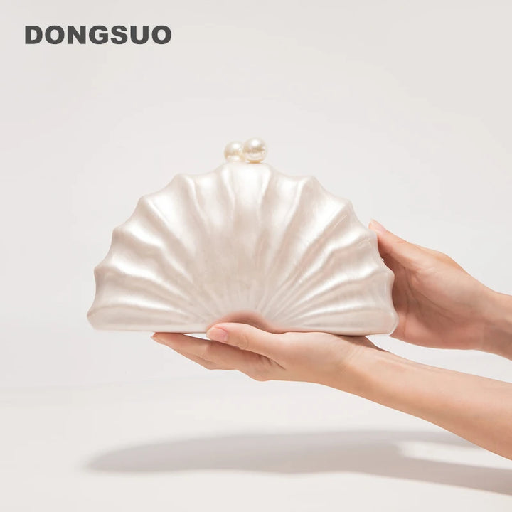 Shell Clutch Bag Acrylic clutch bag women wedding evening party