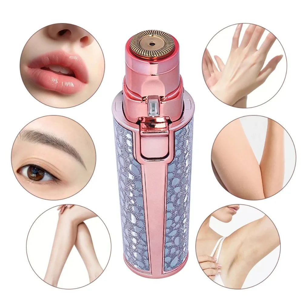Electric Eyebrow Trimmer for Women Rechargeable Facial Hair Removal