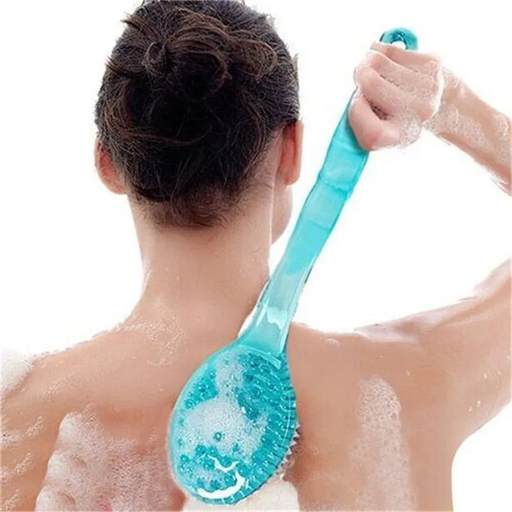 1Pc Long Handle Bath Brush Soft Hair Bath Brush Back Ball Brush