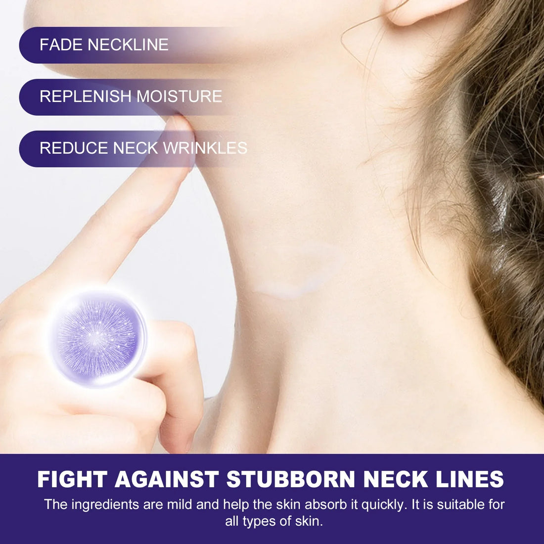 Neck Wrinkle Removal Cream Tightening Firming Fade Beauty Neck Cream