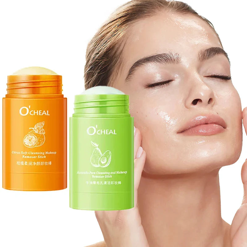 Ocheal Avocado Cleansing Makeup Remover Gel Stick Facial Eye Lip
