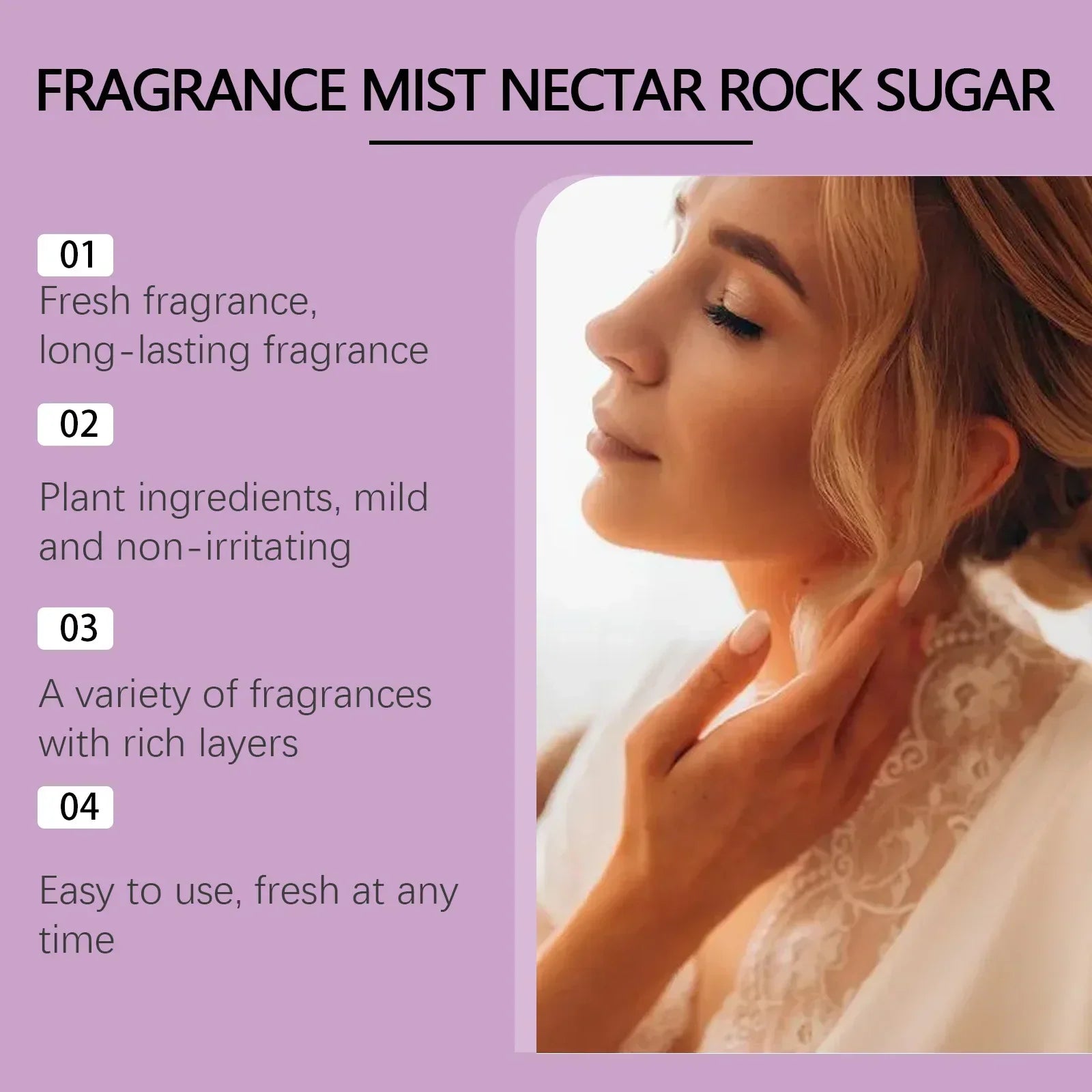 Jasmine Fragrance Perfume Spray Plant Floral Scent Keep Fresh Perfume