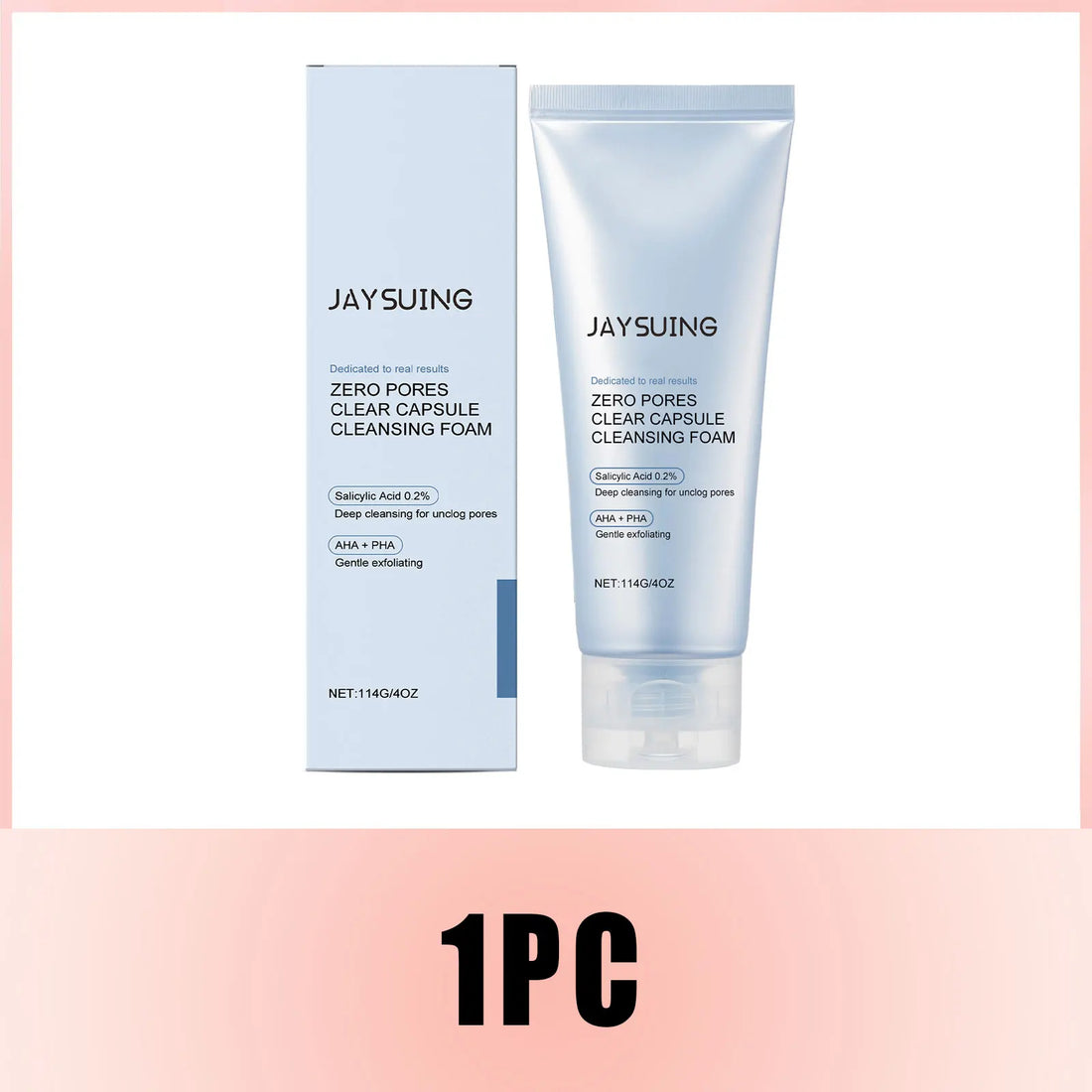 Salicylic Acid Facial Cleanser Acne Control Clarifying Deep Pore Cleansing