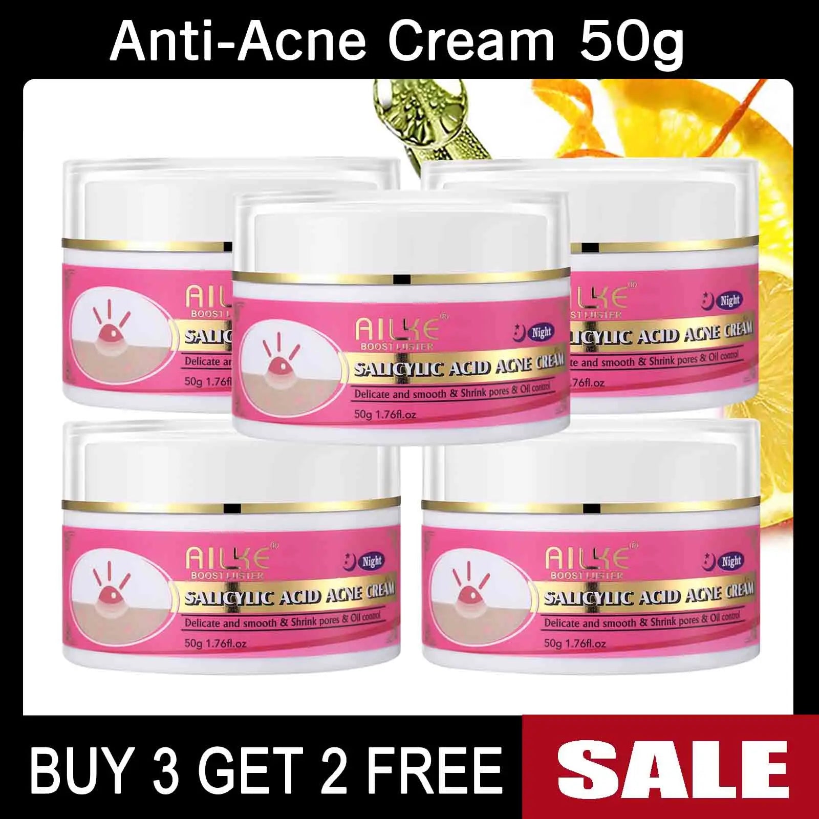 AILKE Natural Skin Brightening Set, Clean Darkness Improve and Dry Skin