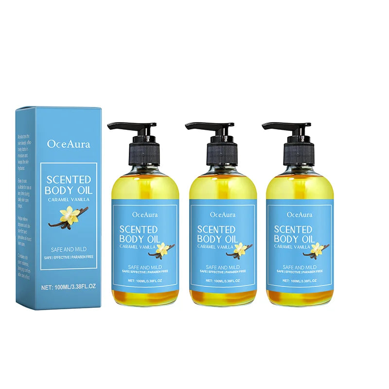 Magic Luxury Caramel Vanilla Body Massage Oil For Body Massage