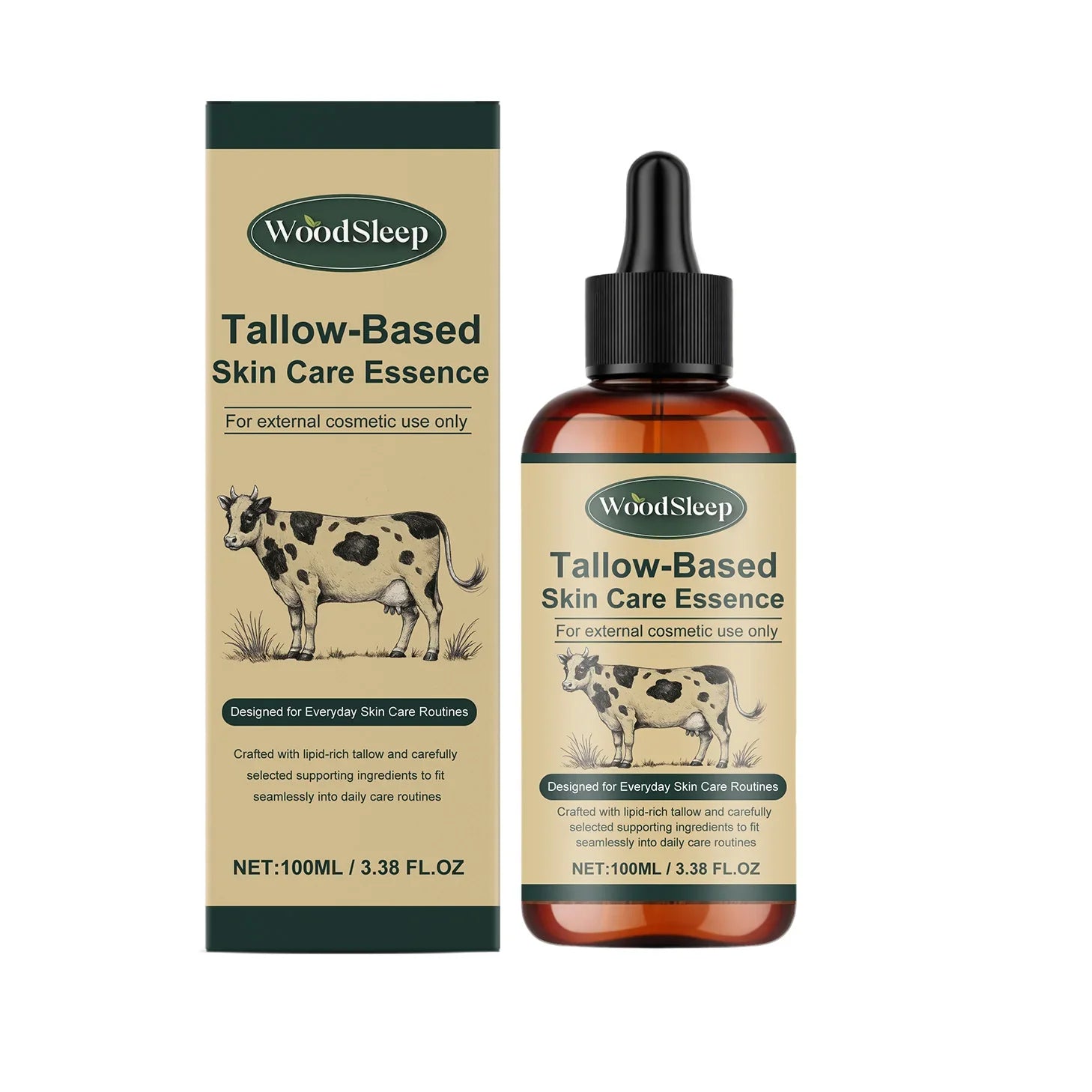 Tallow-Based Skin Care Essence Facial Moisturizing Oil