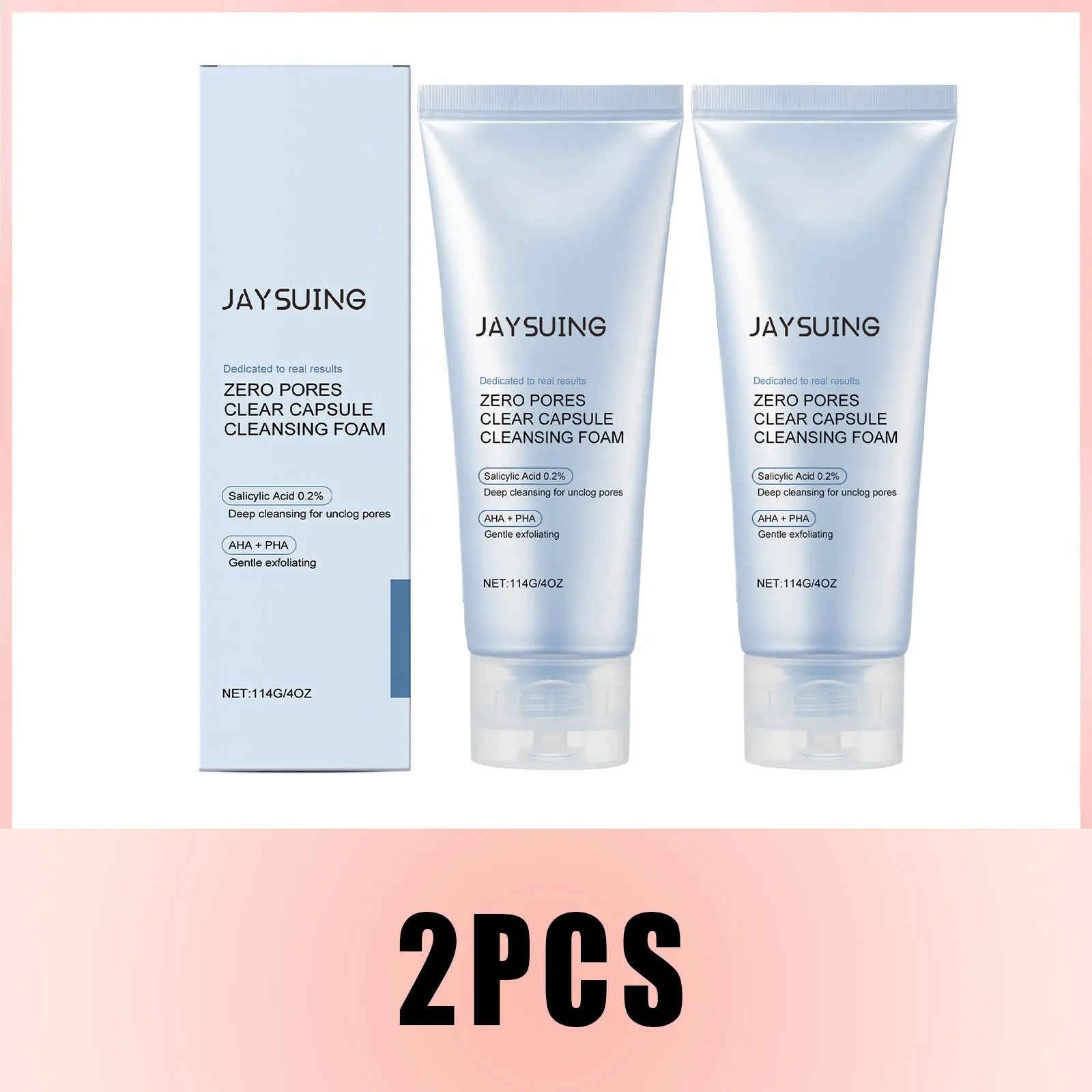 Salicylic Acid Facial Cleanser Acne Control Clarifying Deep Pore Cleansing