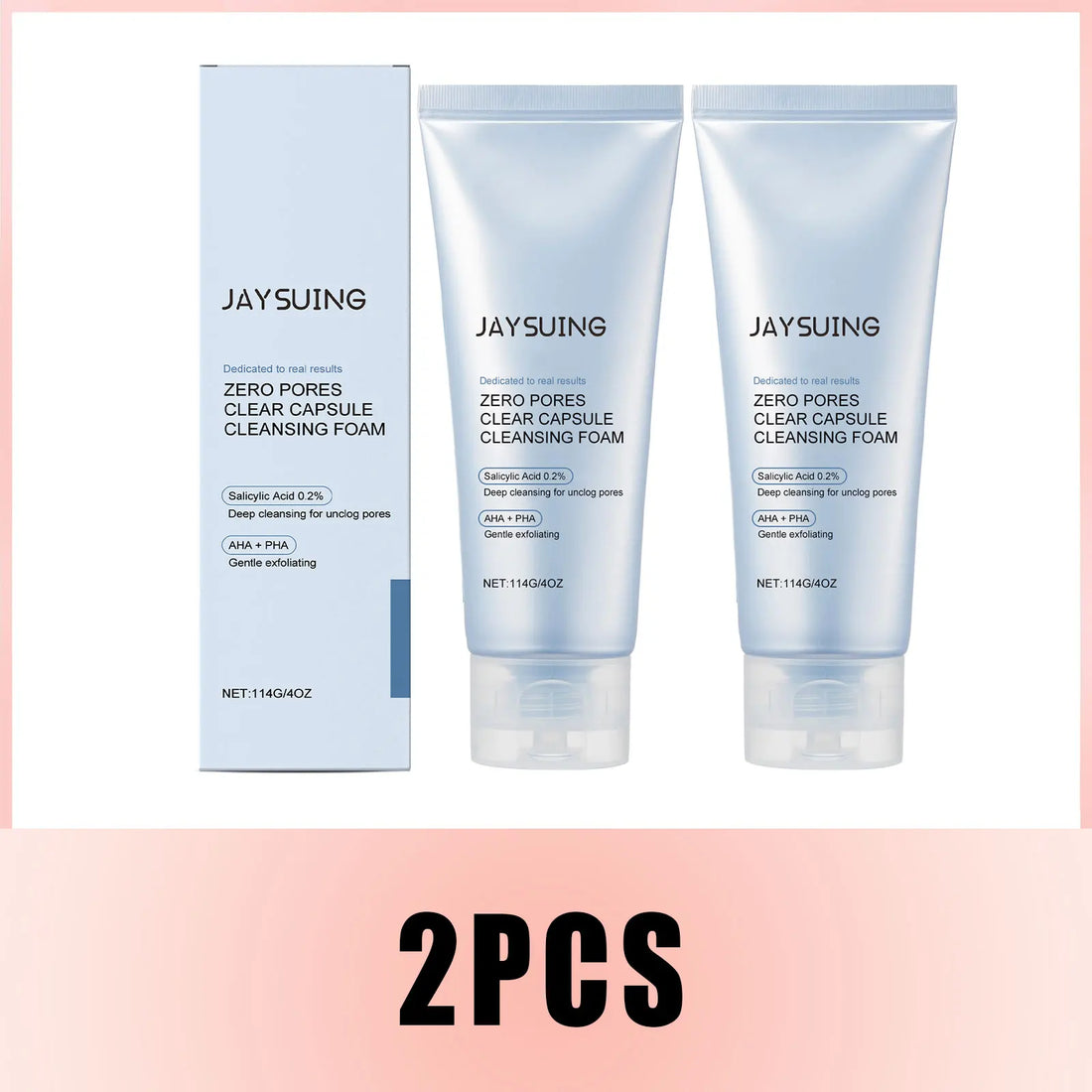 Salicylic Acid Facial Cleanser Acne Control Clarifying Deep Pore Cleansing