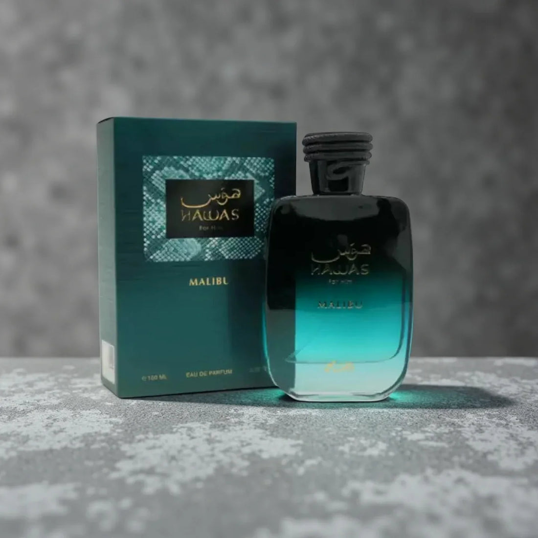 Rasasi Hawas Malibu Men's EDP Spray 3.38 Oz Edp Spray Perfume Fragrance