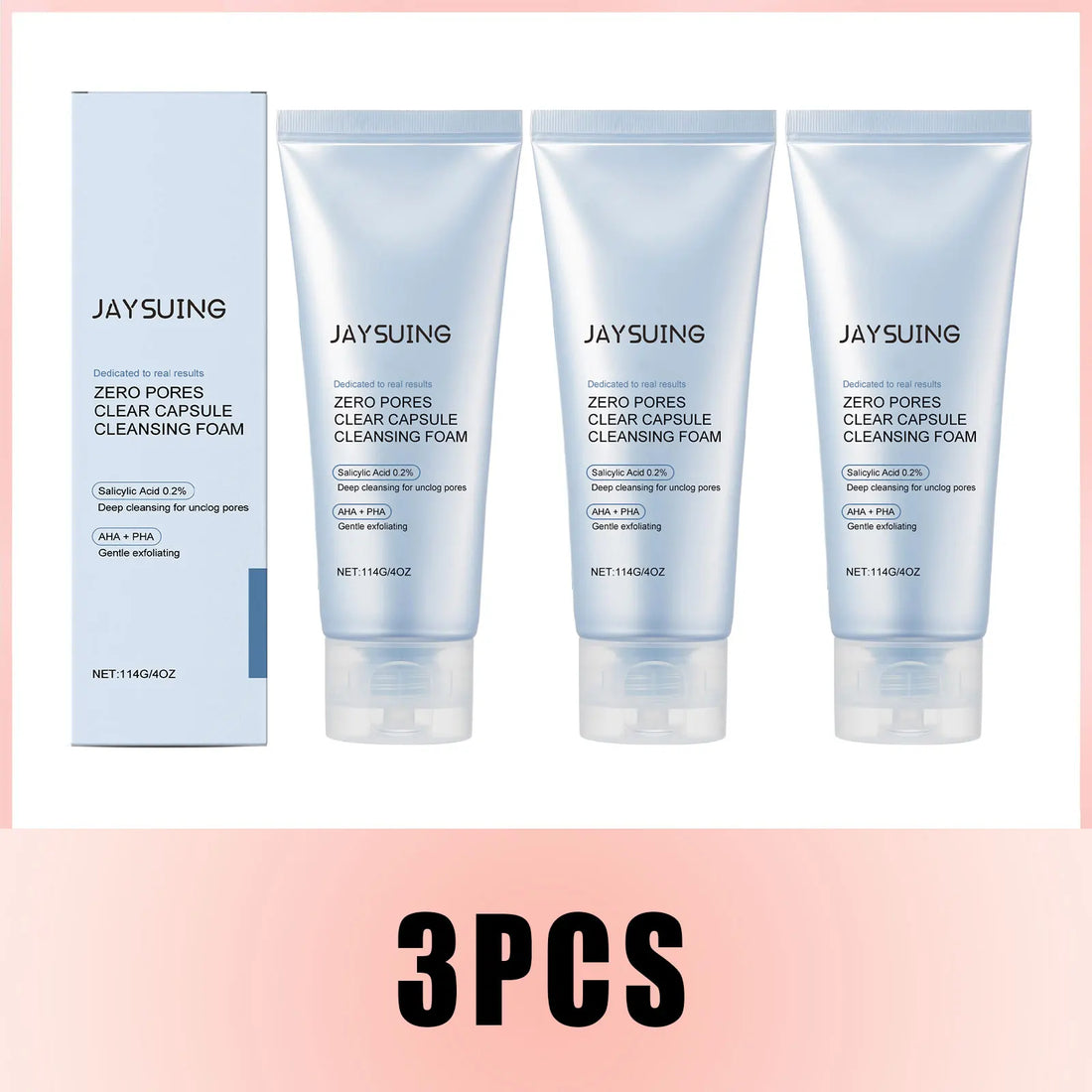 Salicylic Acid Facial Cleanser Acne Control Clarifying Deep Pore Cleansing