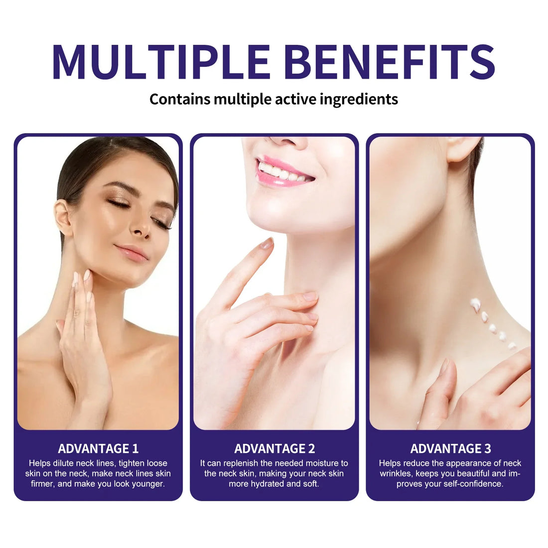 Neck Wrinkle Removal Cream Tightening Firming Fade Beauty Neck Cream